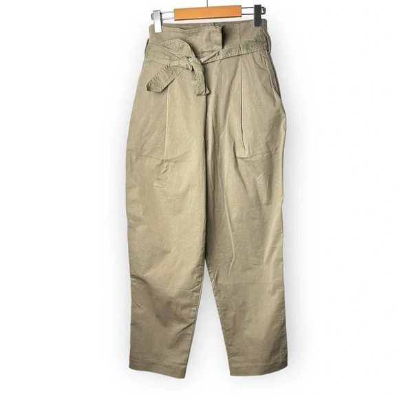 J BRAND NWT Belted Paper Bag Pants in Deckard 25 - Picture 2 of 13